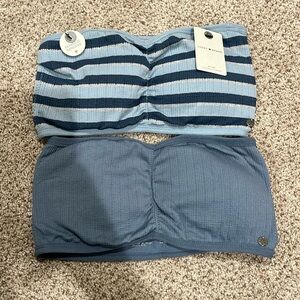 Lucky Brand Blue Bandeau Bras